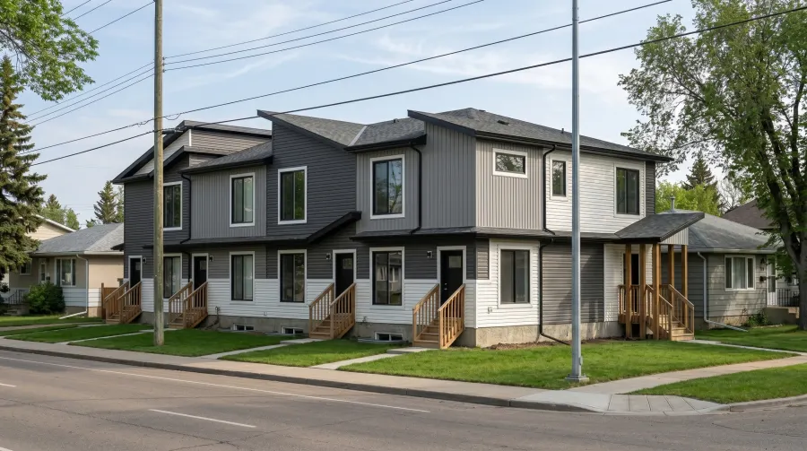 The Northline — exterior rendering, angle 4 of 5
